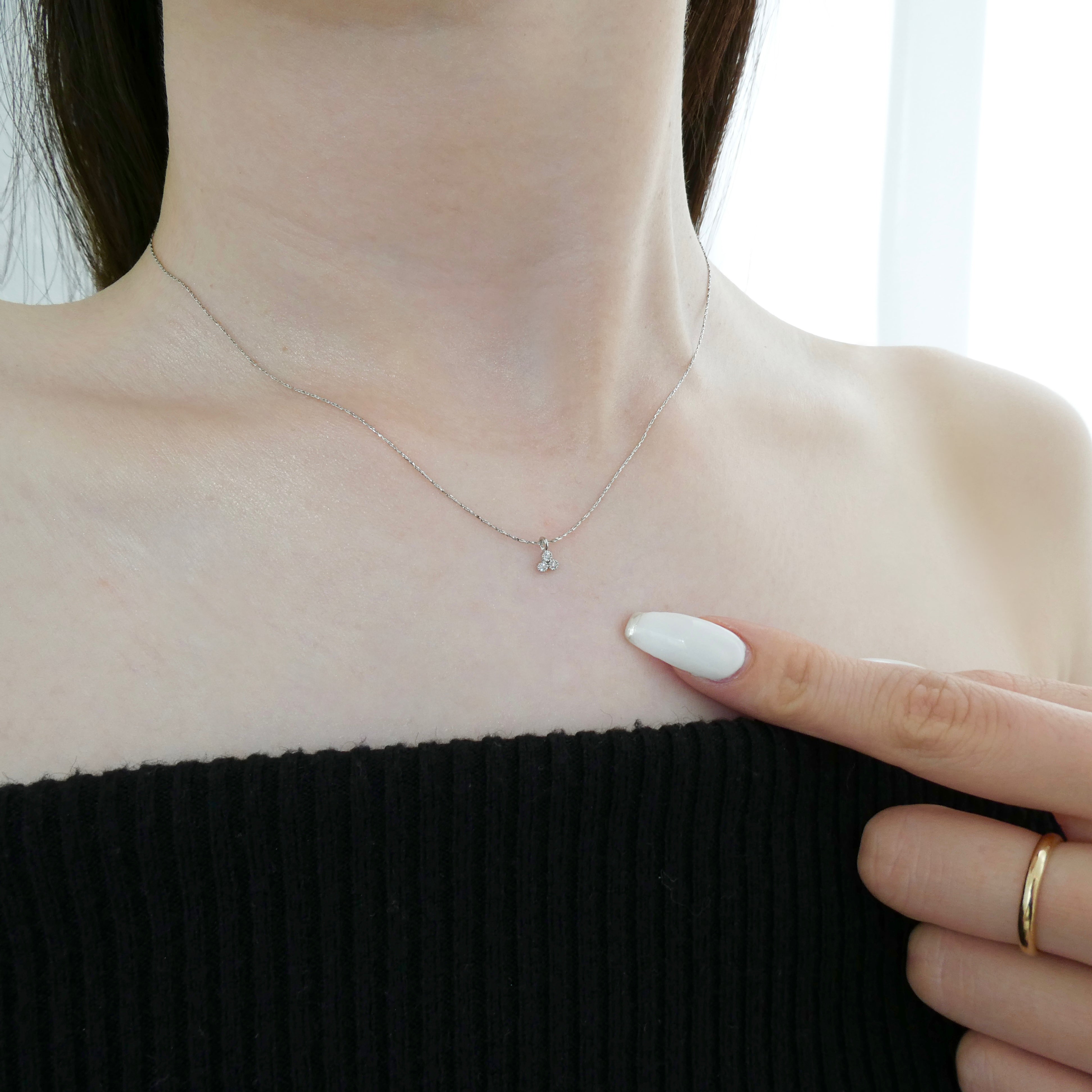 ルミ・ネックレス(シルバー)