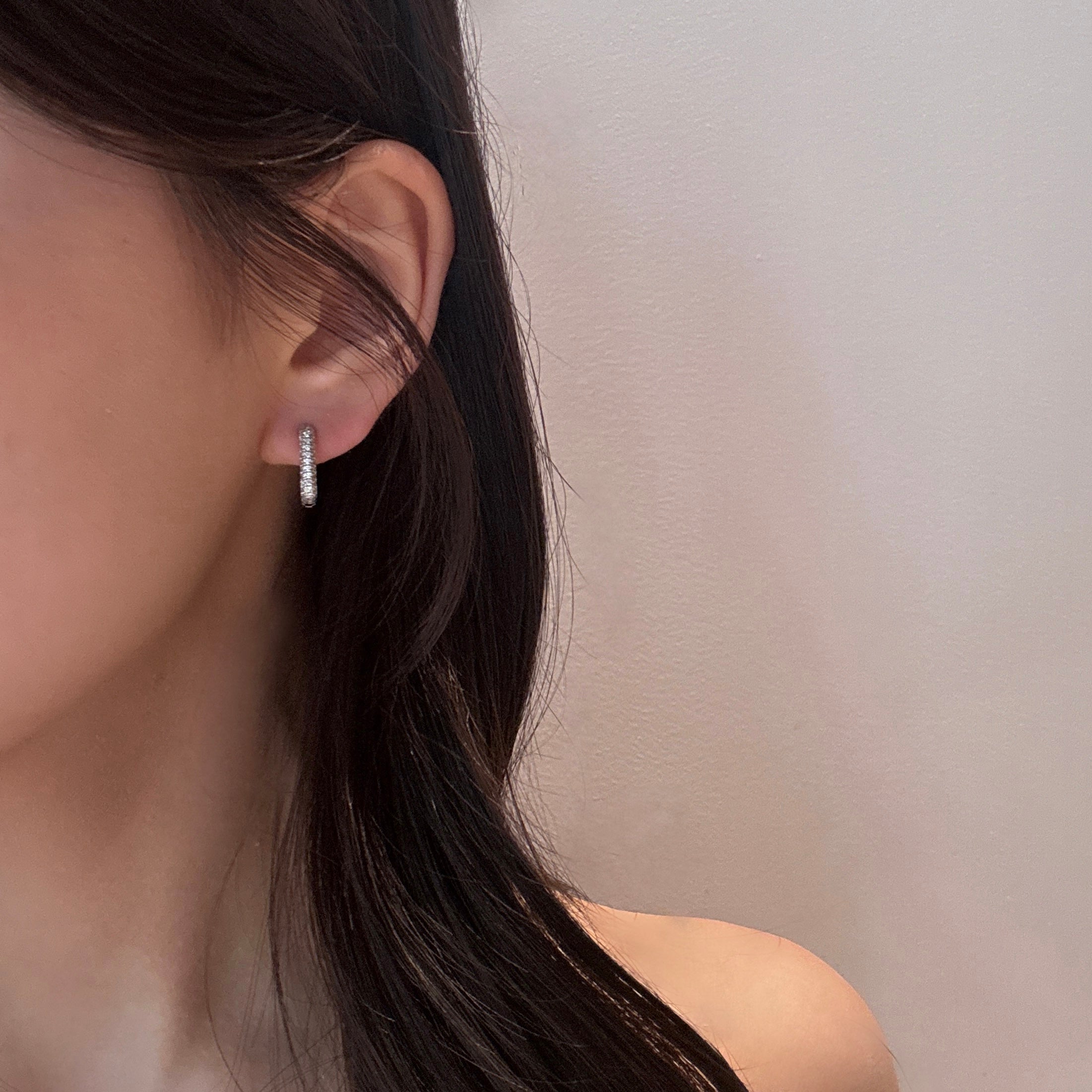 ラメリーニュ・ピアス(シルバー)