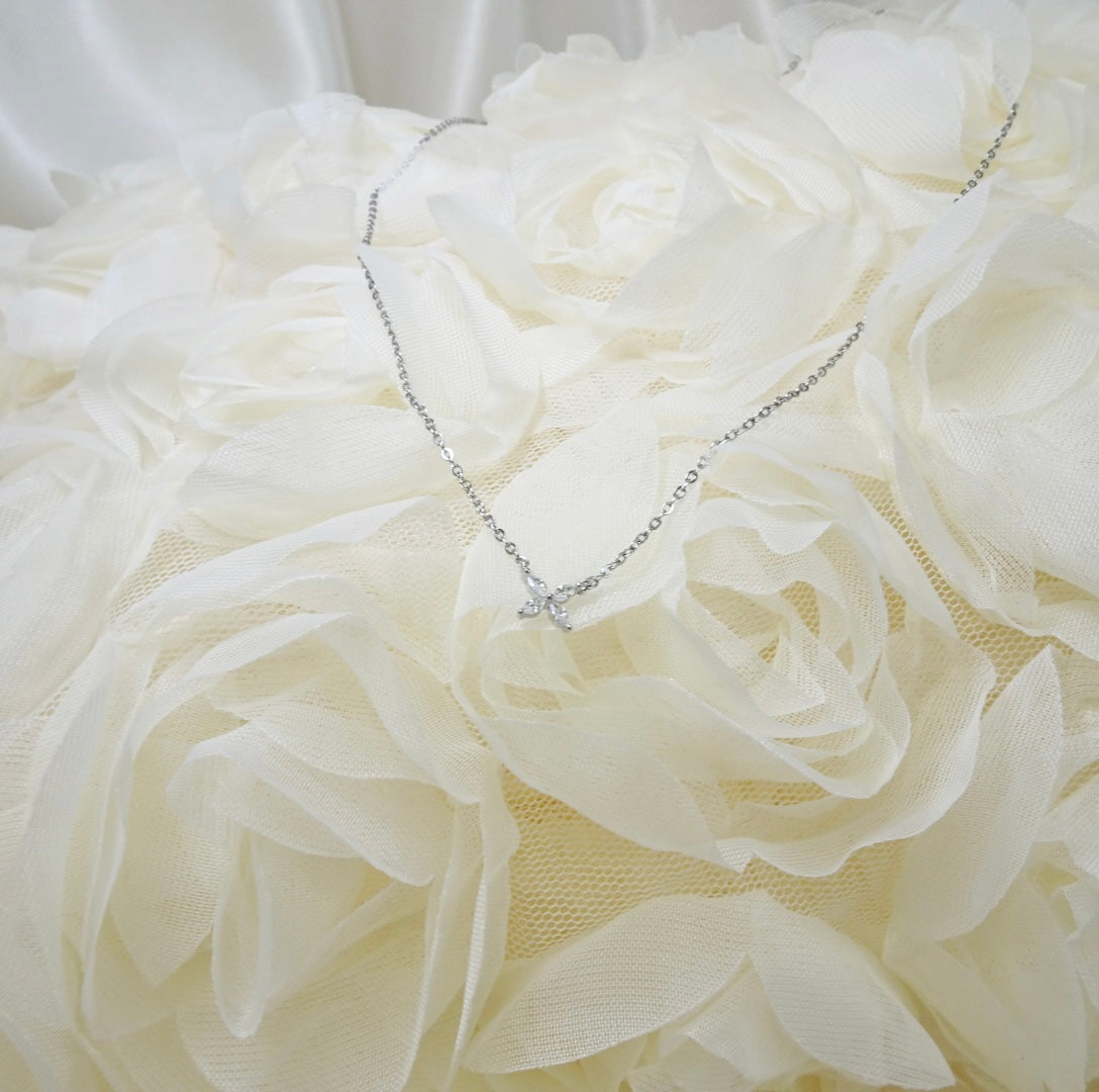 フルールネックレス(シルバー)