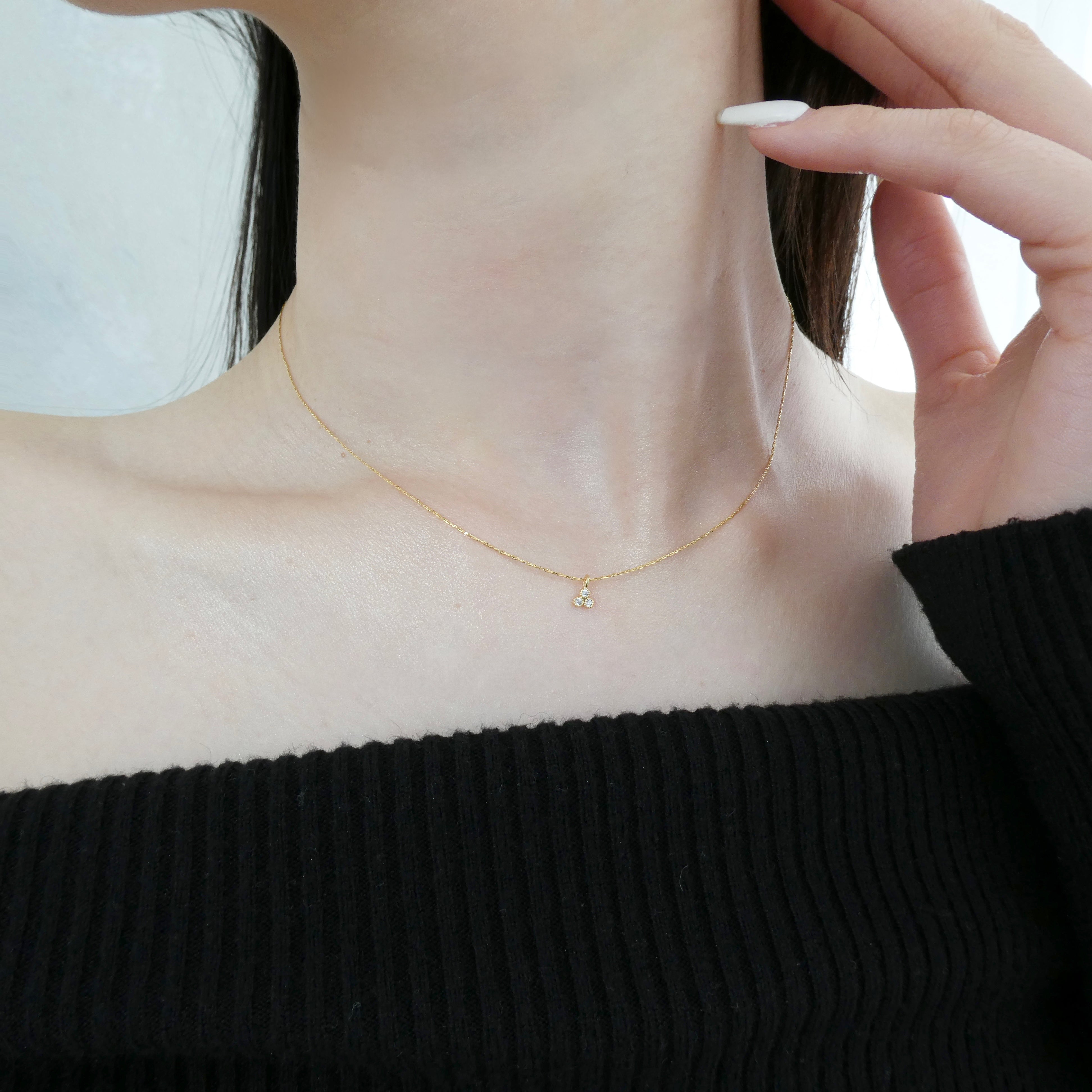 ルミ・ネックレス(ゴールド)