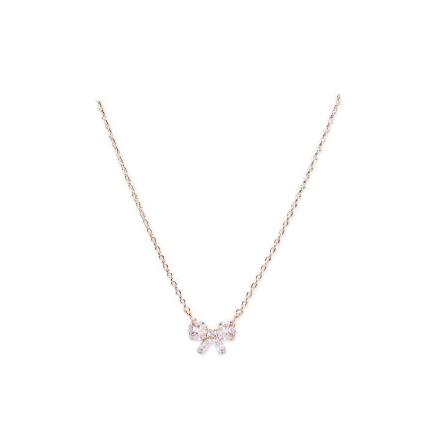 ピュア・リボンネックレス(ゴールド)