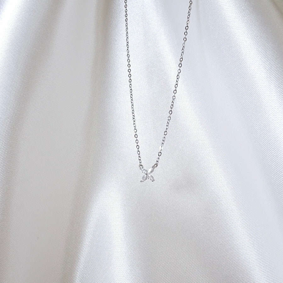 フルールネックレス(シルバー)