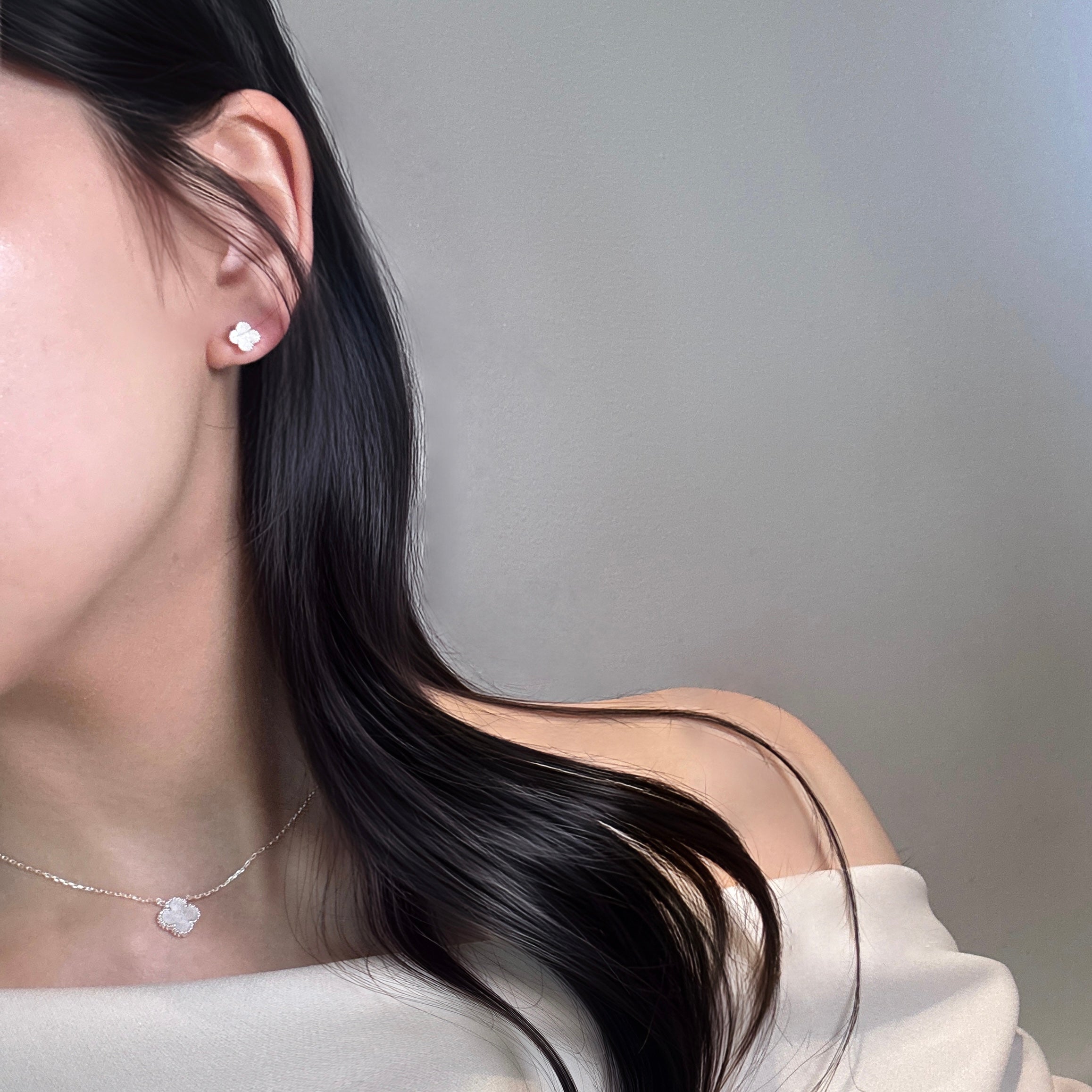 フルール・ピュールネックレス(シルバー)