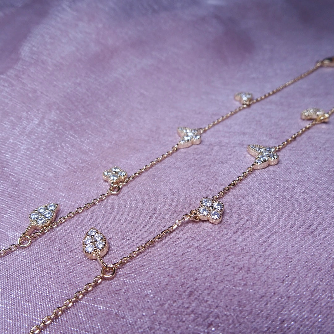 バタフライガーデン<br>ブレスレット