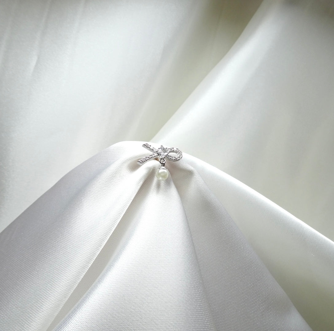 ティア・パールピアス(シルバー)