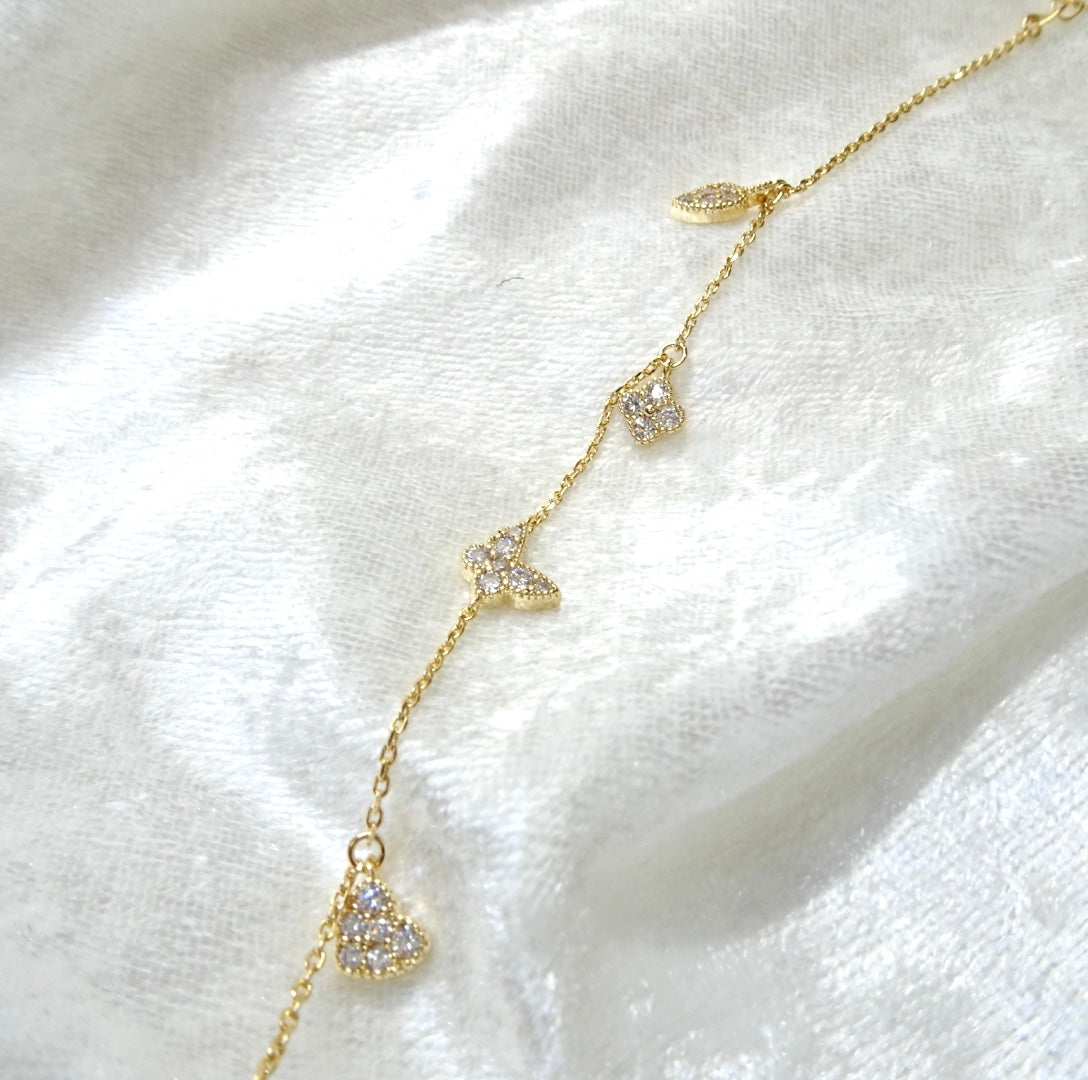 バタフライガーデン<br>ブレスレット