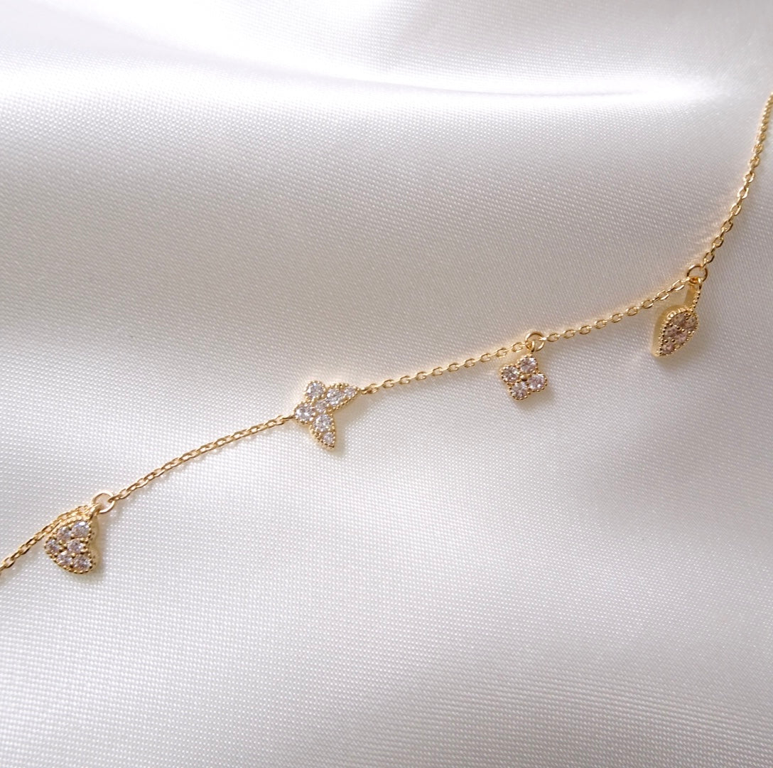 バタフライガーデン<br>ブレスレット