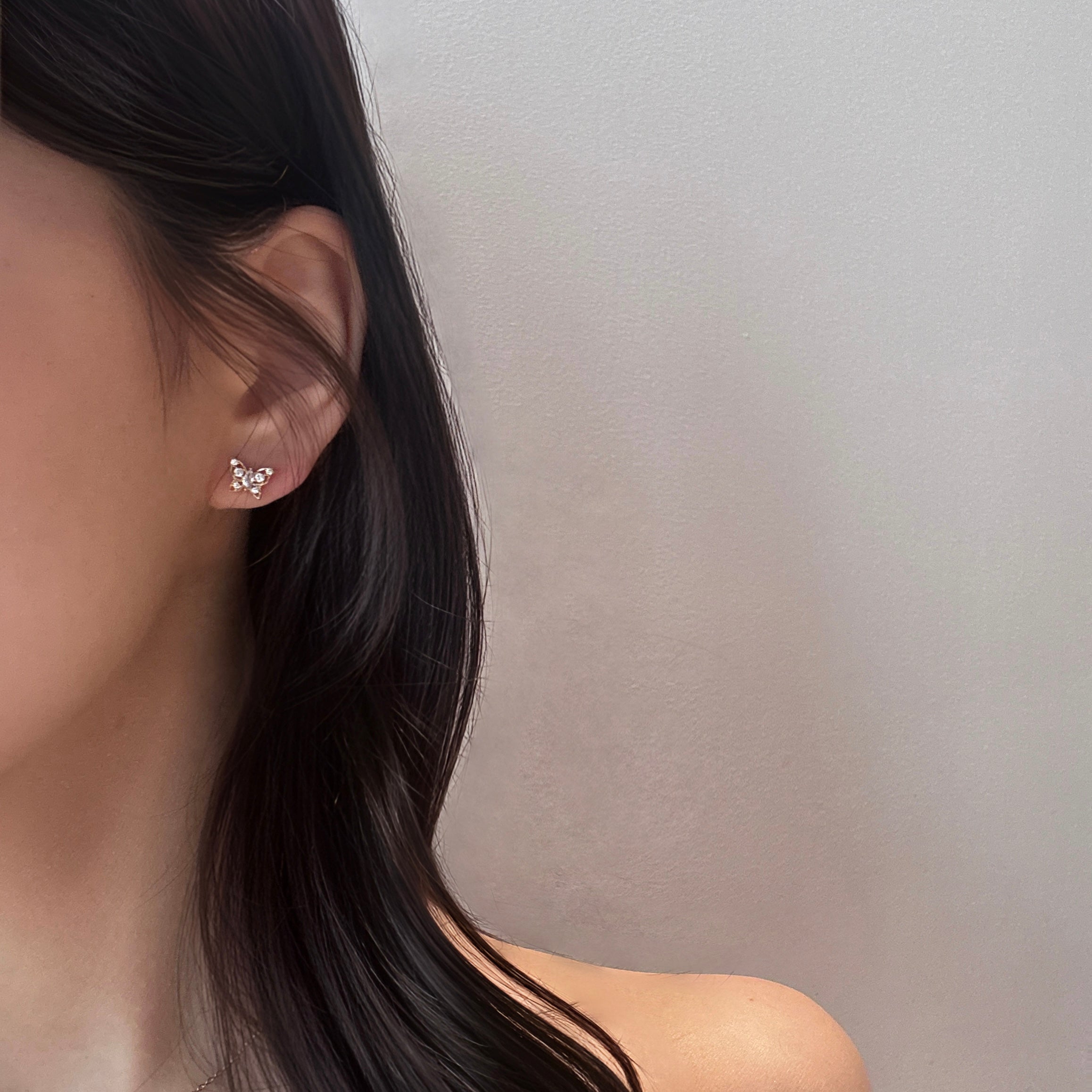 リュール・パピオンピアス(ピンクゴールド)