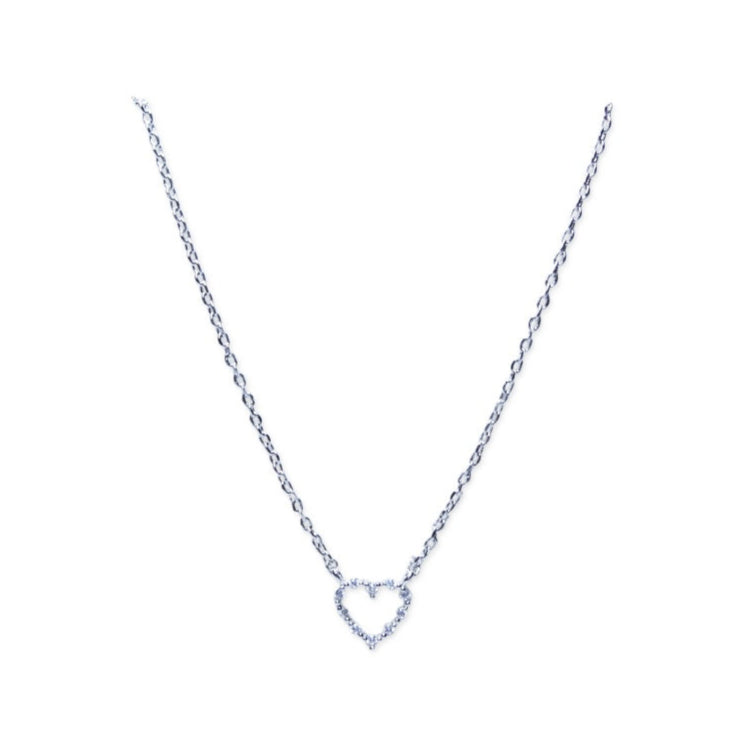 open heart necklace
