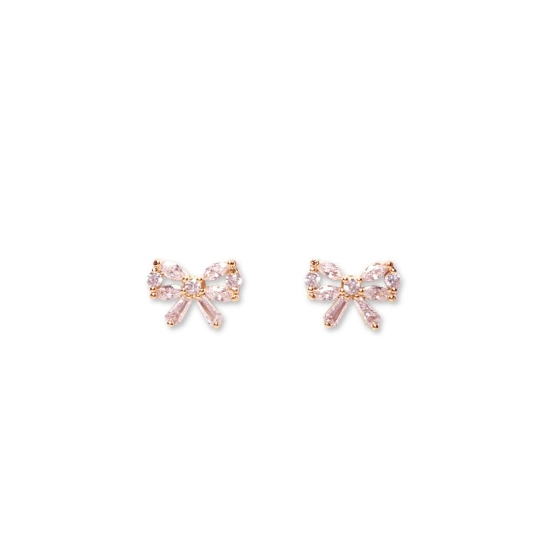 ピュア・リボンピアス（ゴールド）