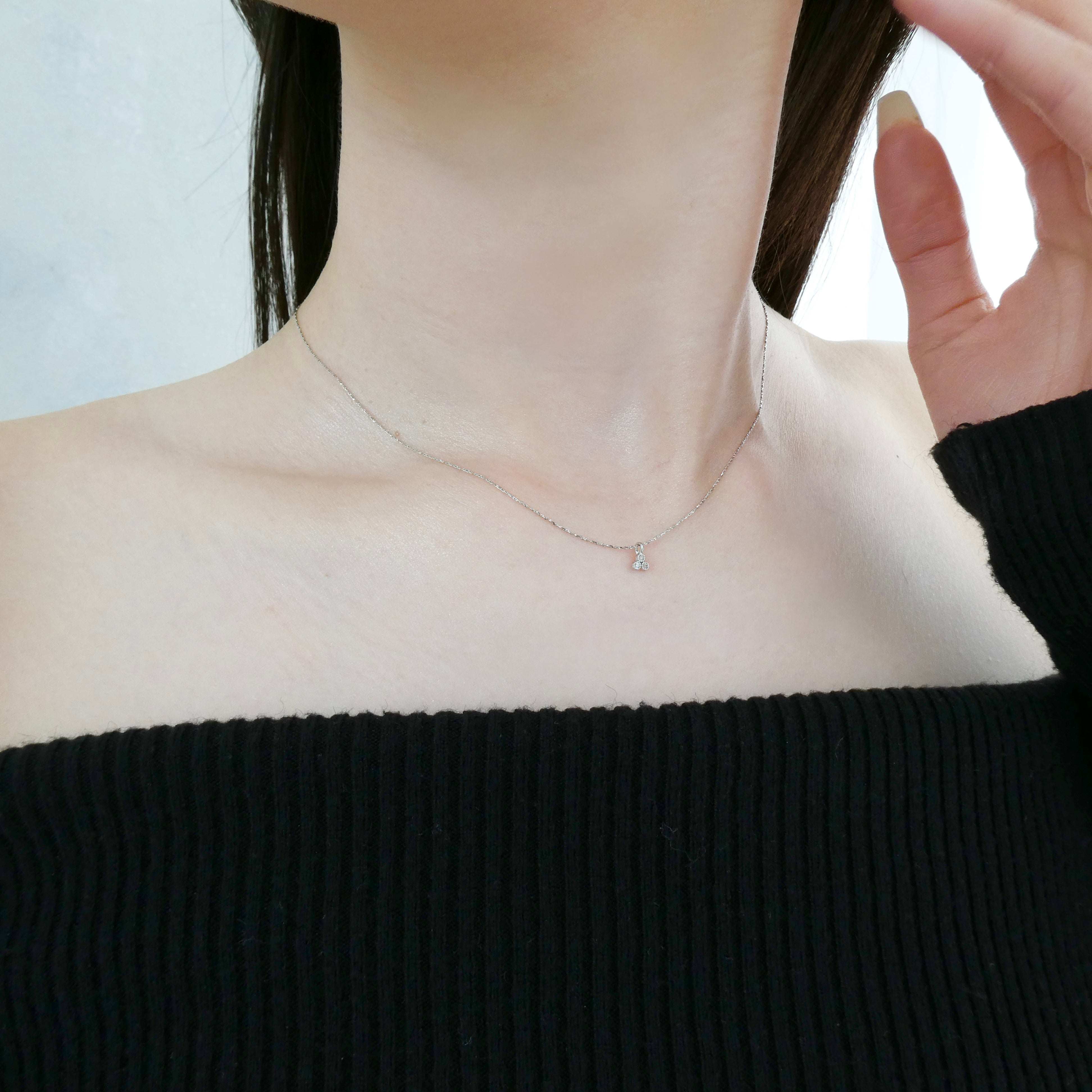 ルミ・ネックレス(シルバー)