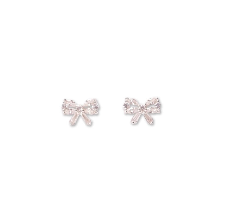 ピュア・リボンピアス（シルバー）